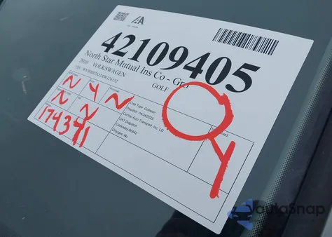 2010 Volkswagen Golf 2-Door from USA, damaged, VIN WVWBB7AJ2AW126152